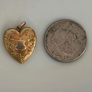 Gold filled Heart Locket Pendant